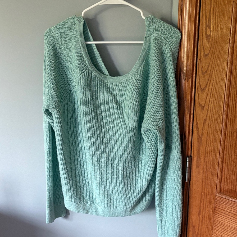 Aerie Light Teal Women's Sweater Size S